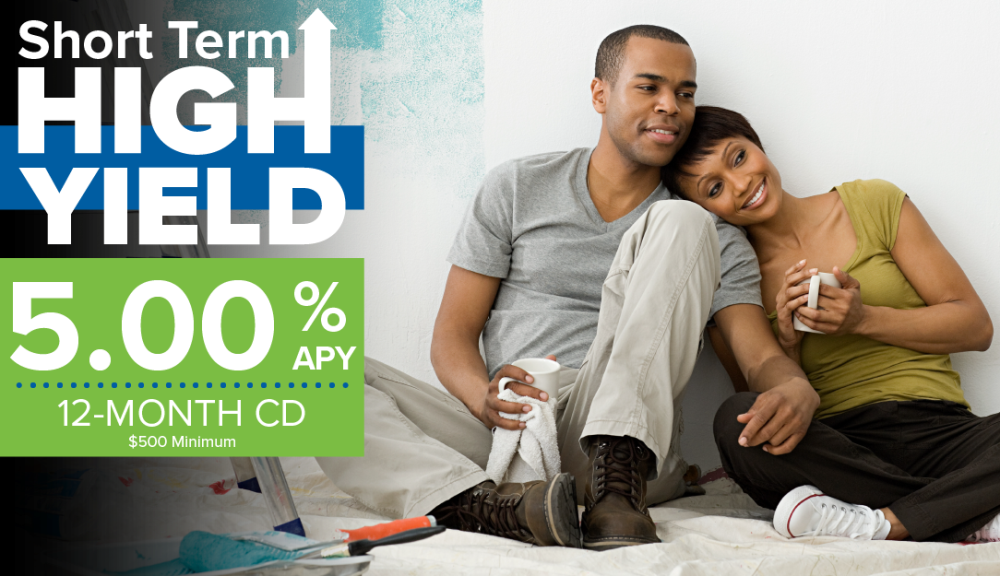 Save more, earn more with a 12-month CD at 5.00% APY